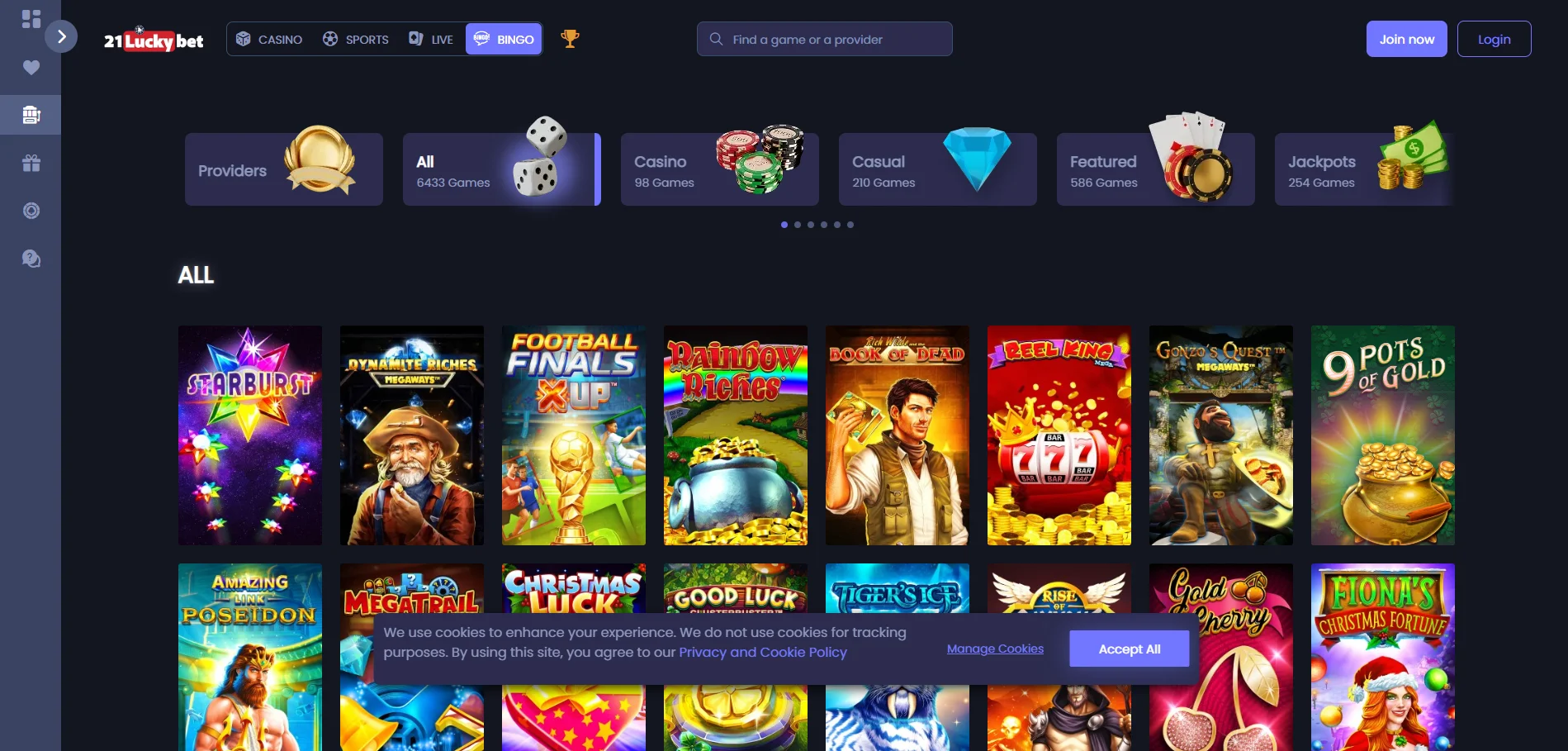 21luckybet slot games