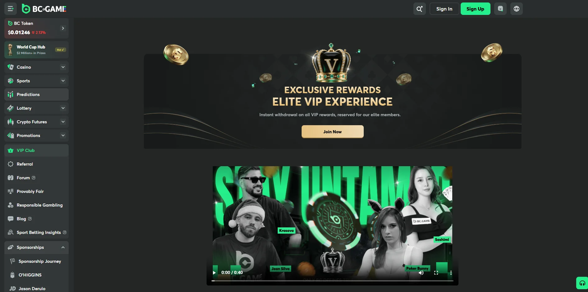 bcgame vip club