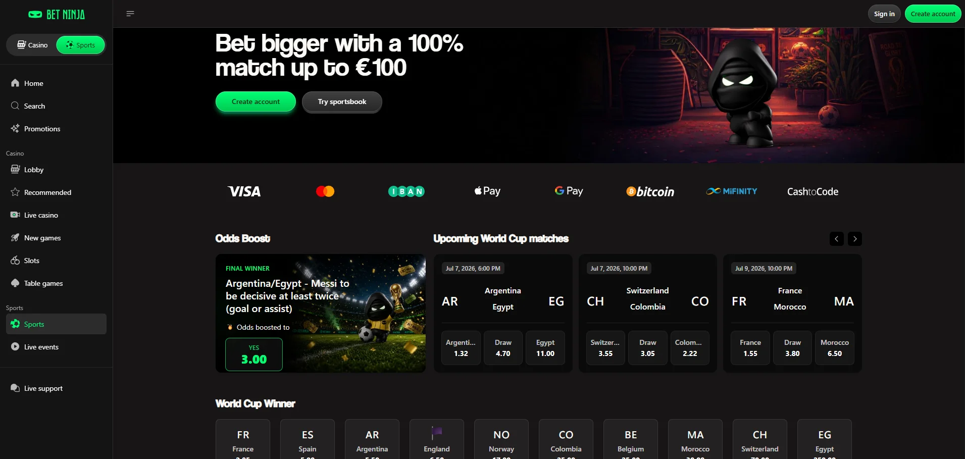 betninja sportsbook