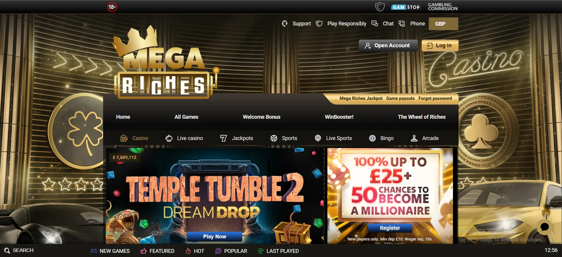 megariches casino