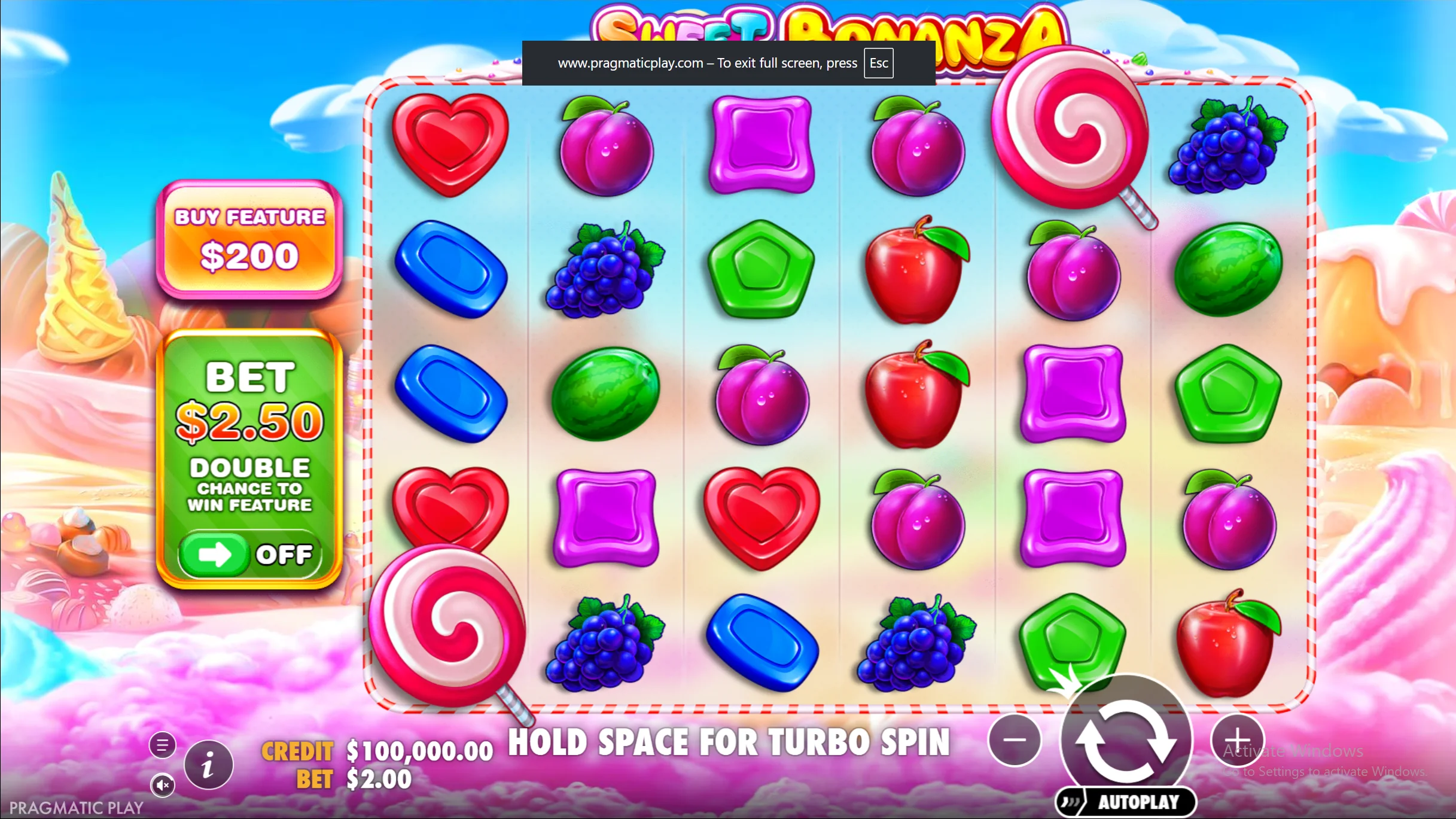 sweet bonanza